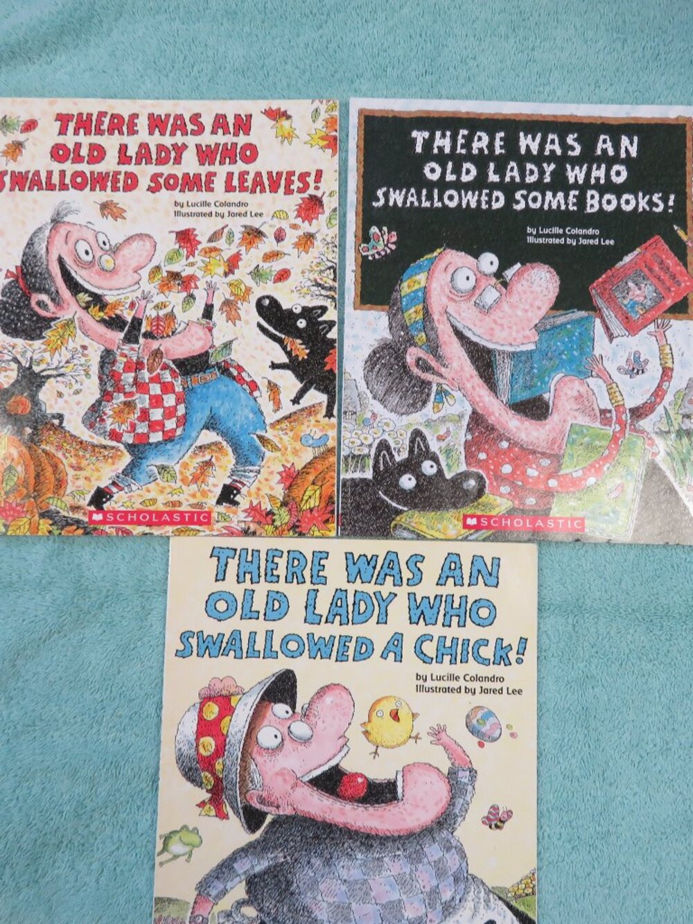 There Was An Old Lady Books - 3